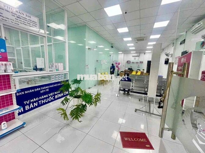 CHO THUÊ MẶT TIỀN HTP 10x30m GIÁ 60tr/th