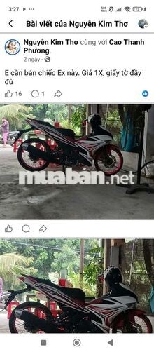 Yamaha Exciter Đỏ trắng đen