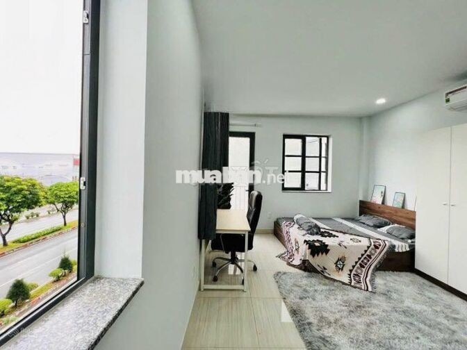 Căn hộ dịch vụ full nội thất máy giặt riêng Lê Văn Quới