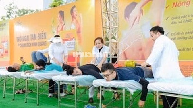 Nhận xoa bóp bấm huyệt, nắn chỉnh xương khớp, vật lý TL, giác hơi