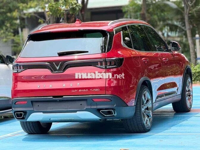 VinFast Lux SA 2.0 Turbo Premium 2019 Đỏ 7 chỗ