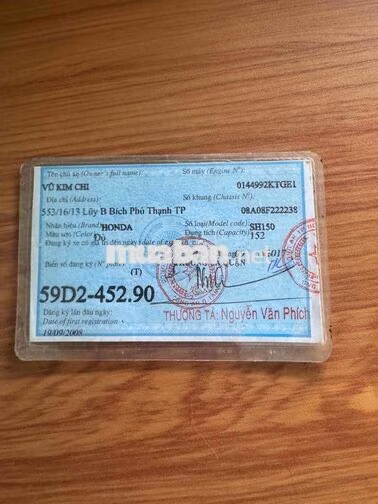 Honda SH 150i 2007 Đỏ