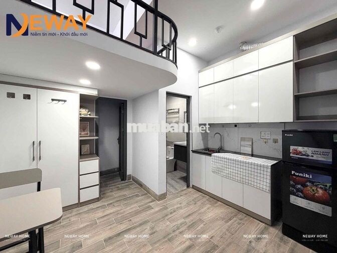PHÒNG TRỌ CÓ GÁC FULL NỘI THẤT MỚI 100% - CÓ THANG MÁY,SẠCH SẼ AN NINH