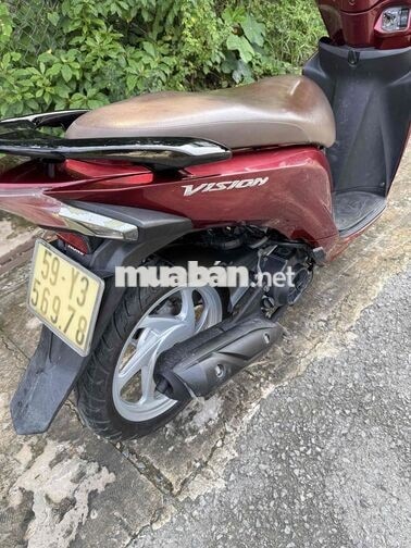 Honda Vision 2015 màu Đỏ