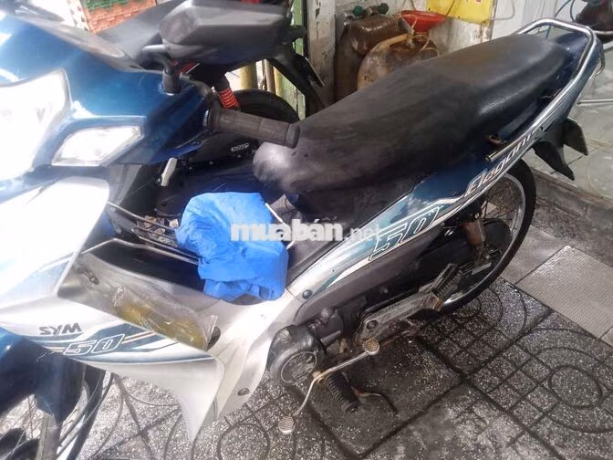 SYM Elegant 50 Xanh Bạc 