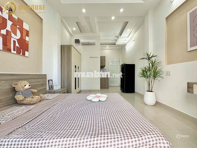 CHDV ban công máy giặt riêng full NT ngay LBB, ĐH Văn Hiến, Hồng Bàng