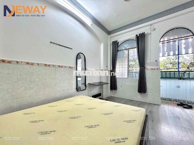 TRỐNG SẴN STUDIO ĐẦY ĐỦ NỘI THẤT NGAY KHU BÀU CÁT CÓ BAN CÔNG THOÁNG