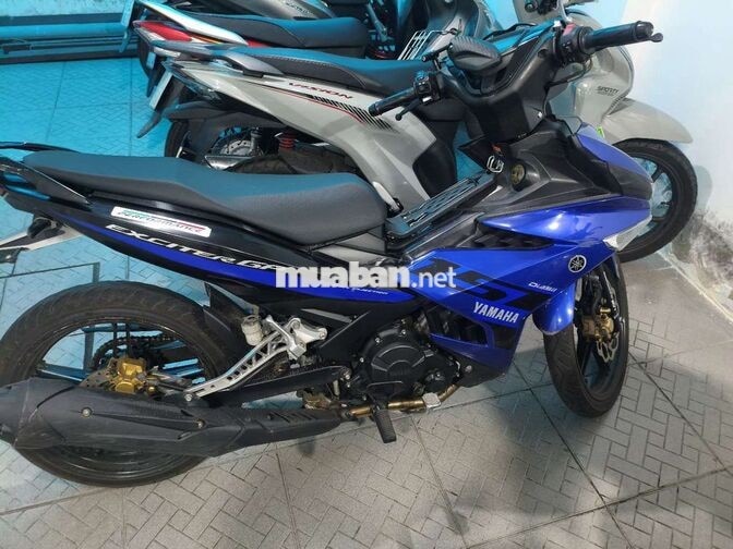 Xe Máy Yamaha Exciter 150 màu xanh GP