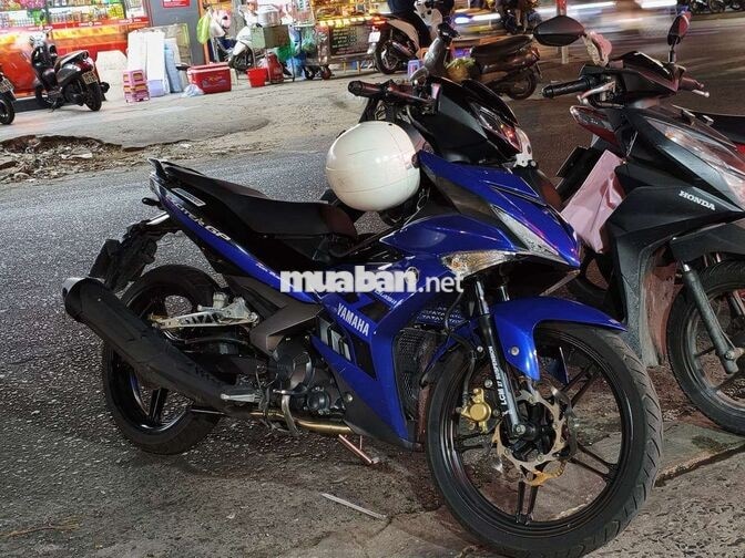 Xe Máy Yamaha Exciter 150 màu xanh GP