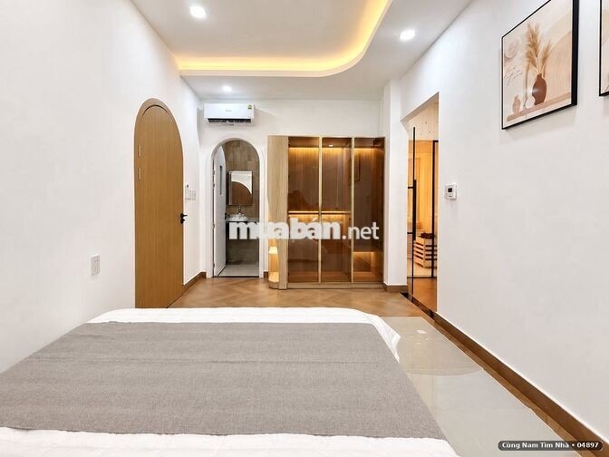 Nhà đẹp 3 tầng Nơ Trang Long Bình Thạnh 64m², nội thất mới