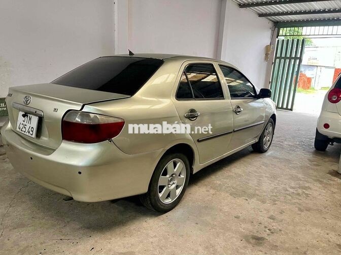 Toyota Vios G 2006 Vàng cát Số sàn