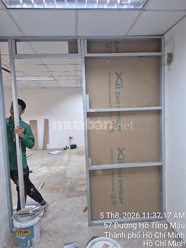 Chiến thạch cao sơn nước phun sơn chóng nóng nhà xưởng