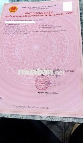 Bán đất CLN đường Huỳnh Thị Nỡ, Cái Răng