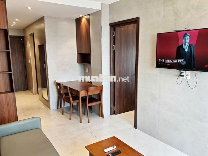 Căn hộ mới 100% thang máy hầm xe bạncol 1,2pn ngay nguyễn kiệm PN !