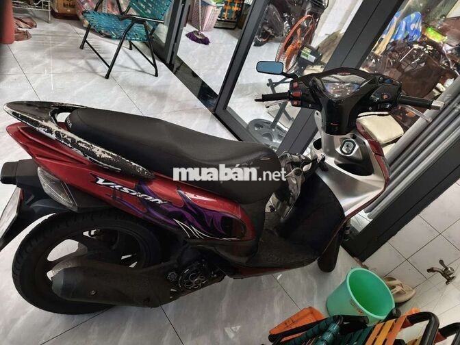 Honda Vision 2012 màu Đỏ đen bạc