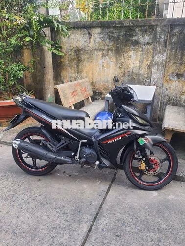 Xe máy Detech 50cc màu Đen