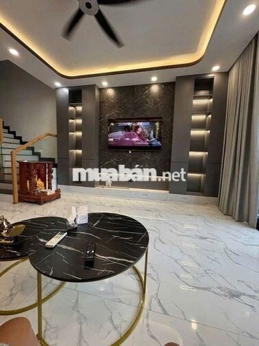 cho thuê căn nhà 3 tầng Mỹ Gia gói 7, 2 mặt tiền trước sau