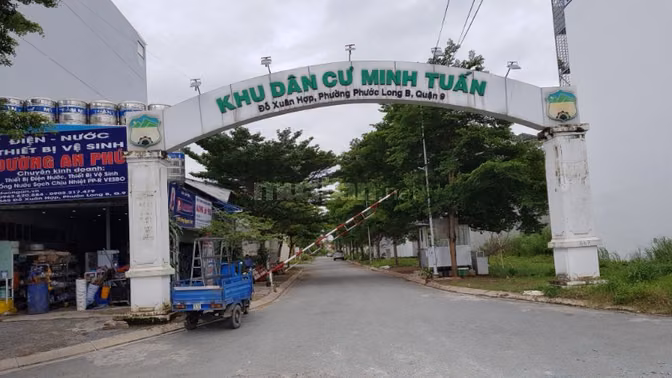 Bán đất KDC Minh Tuấn quận 9, liền kề The Global City