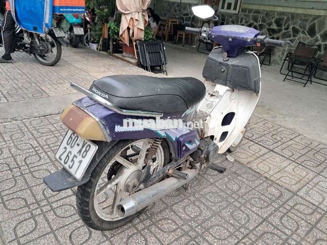 Xe số HQ Max 3 Thể thao Tím trắng