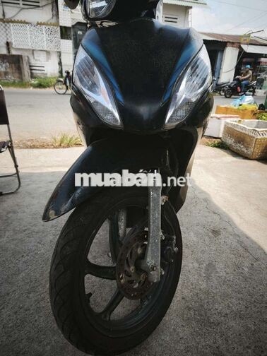 Honda Vision màu Đen Bạc
