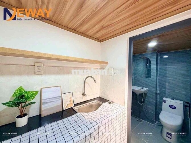 CĂN HỘ DỊCH VỤ MINI DẠNG CÓ GÁC, ĐẦY ĐỦ TIỆN ÍCH TÒA NHÀ, GẦN HUIT