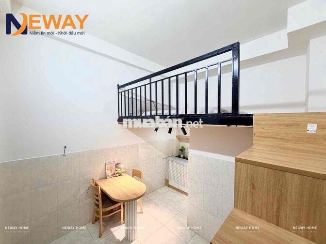 CĂN HỘ DỊCH VỤ MINI DẠNG CÓ GÁC, ĐẦY ĐỦ TIỆN ÍCH TÒA NHÀ, GẦN HUIT