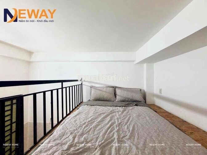 CĂN HỘ DỊCH VỤ MINI DẠNG CÓ GÁC, ĐẦY ĐỦ TIỆN ÍCH TÒA NHÀ, GẦN HUIT