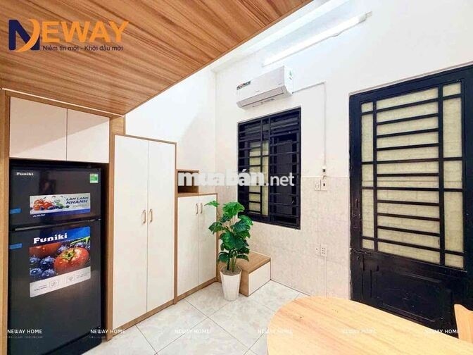 CĂN HỘ DỊCH VỤ MINI DẠNG CÓ GÁC, ĐẦY ĐỦ TIỆN ÍCH TÒA NHÀ, GẦN HUIT