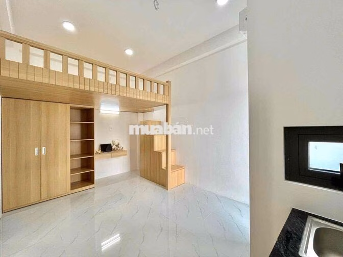 PHÒNG DUPLEX TÁCH BẾP, SIÊU THOÁNG, NGAY CÔNG LÀNG HOA,GIỮ PHÒNG 1/10