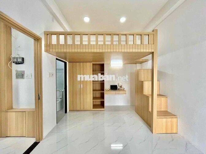 PHÒNG DUPLEX TÁCH BẾP, SIÊU THOÁNG, NGAY CÔNG LÀNG HOA,GIỮ PHÒNG 1/10