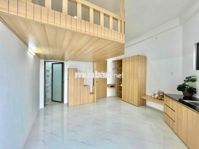PHÒNG DUPLEX TÁCH BẾP, SIÊU THOÁNG, NGAY CÔNG LÀNG HOA,GIỮ PHÒNG 1/10