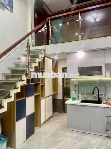 Nhà Mới 2Máy Lạnh 4x10m 1Lửng (2Phòng Ngủ) Hẻm 2m. BỜ BAO TÂN THẮNG