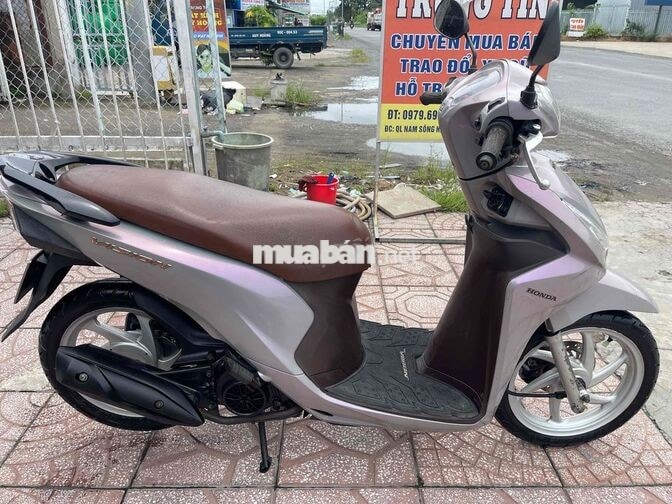 Honda Vision 2015 Xám ánh tím máy zin biển 65