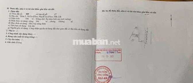 Bán nhanh đất mặt tiền quốc lộ 14