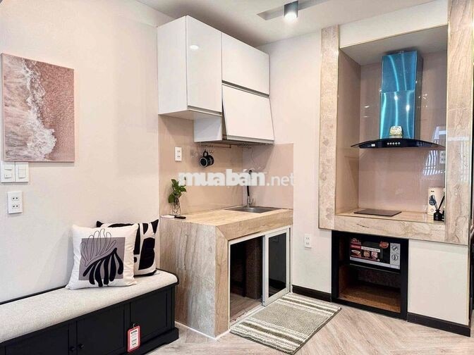 📌CĂN HỘ NGAY TRẦN HƯNG ĐẠO Q.1, STUDIO CỬA SỔ LỚN - FULL NỘI THẤT