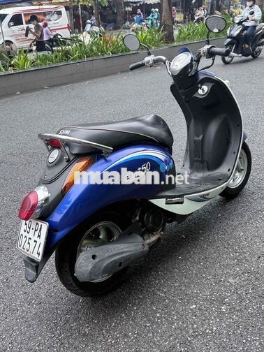 SYM Elite 50cc Xanh trắng Xe tay ga