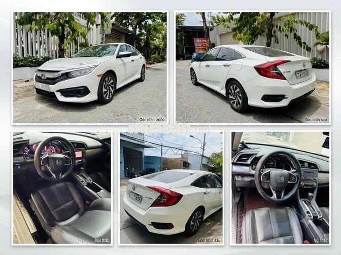 Honda Civic 1.8 2018 Trắng Việt Nam
