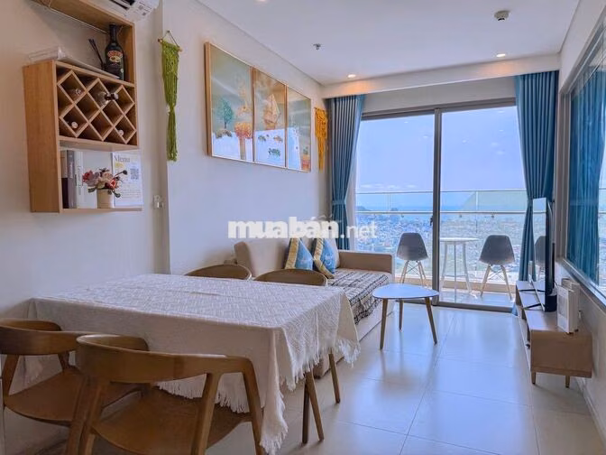 Bán căn 2PN view siêu vip tại The Sóng Vũng Tàu full nội thất. Alo Yến