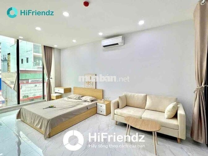 CĂN HỘ 1 PHÒNG NGỦ RỘNG- PHÙ HỢP Ở GDINH - FULL NỘI THẤT SẲN