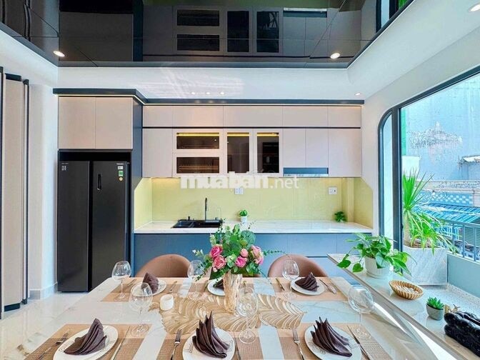 🏡 Nhà Đẹp Bình Tân (4M x 16,3M) Giáp Khu Tên Lửa - Ngã Tư Bốn Xã