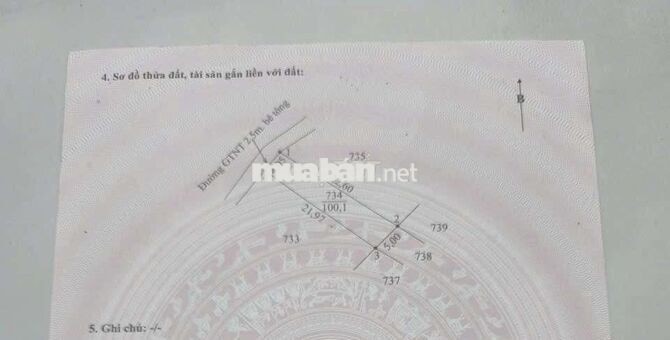 Hàng ngộp . chỉ 330tr sở hữu 100m² . đường ô tô ,dân cư đông đúc