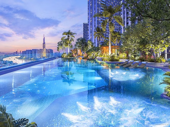Bán Căn hộ tại Lumiere Riverside tầng cao 3 phòng ngủ diện tích 95m2