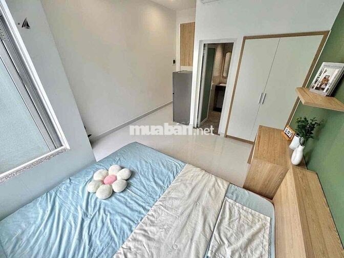STUDIO GIÁ RẺ ĐẦY ĐỦ NỘI THẤT CAM KẾT NHƯ HÌNH 100% TOÀ NHÀ MỚI XÂY