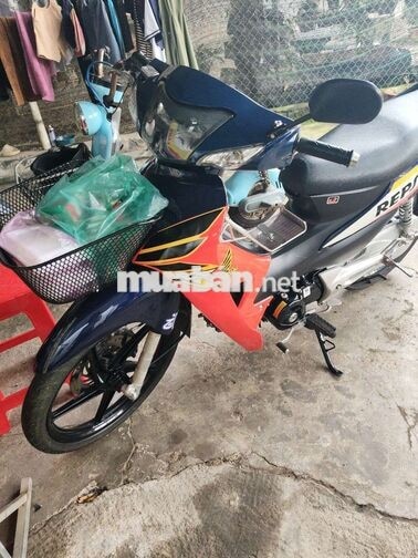 Honda Wave A Trắng Xăng