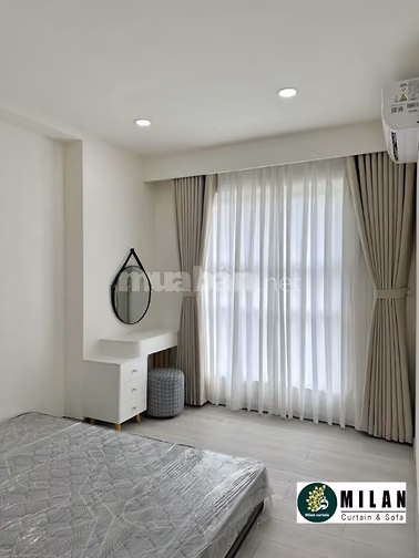 Rèm vải 2 lớp - rèm vải cao cấp che nắng cho không gian nhà ở 