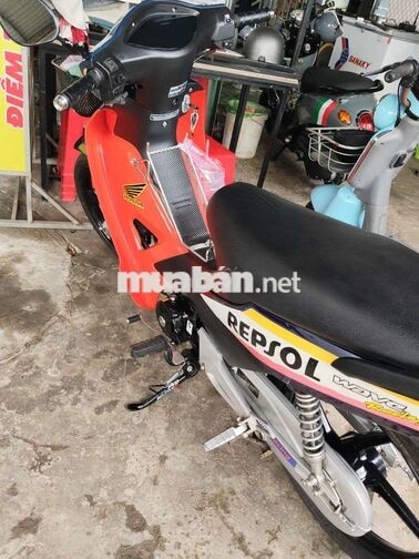 Honda Wave A Trắng Xăng