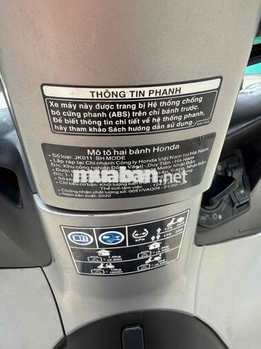 HT GÓP ĐẬU💯SH Mode ABS BSTP 9chủ Xe Đẹp Ít Đi Bán