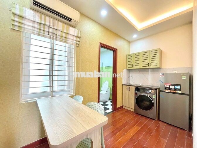 Căn hộ dịch vụ tách bếp Full NT Giá rẻ ngay Bến xe Chợ Lớn Q5 mới 100%