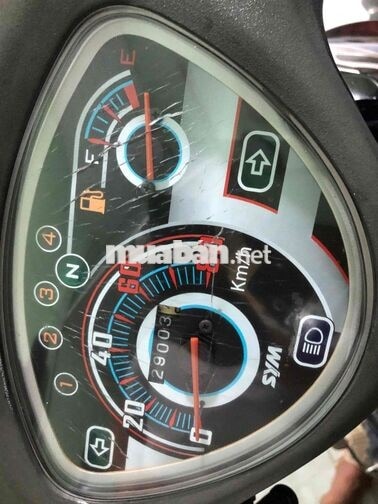 SYM Elegant 50cc 2016 Đen, Xanh 29003 zin nguyên