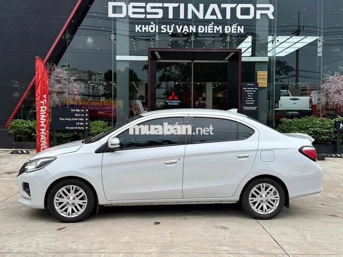 Mitsubishi Attrage CVT 2020 Trắng 65.600 km
